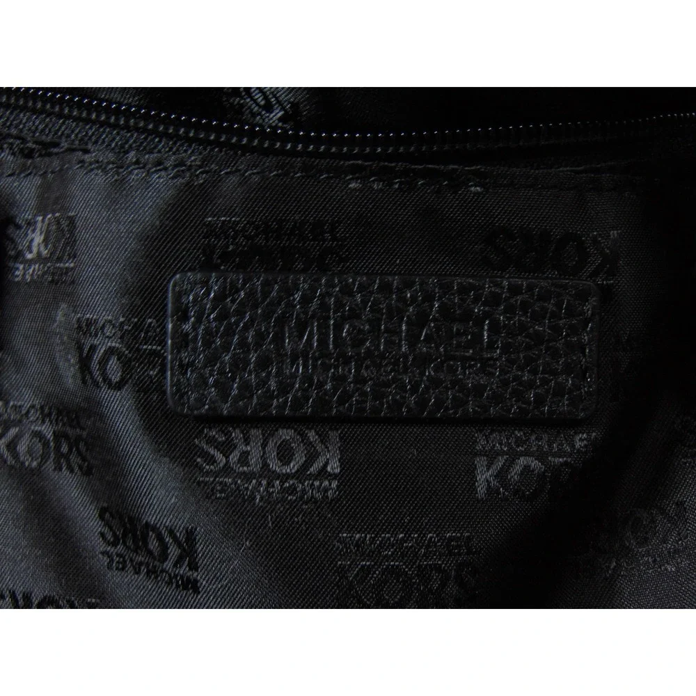 Michael Kors Suri Bucket Purse Black Leather Drawstring Tassel Chain‎ Strap